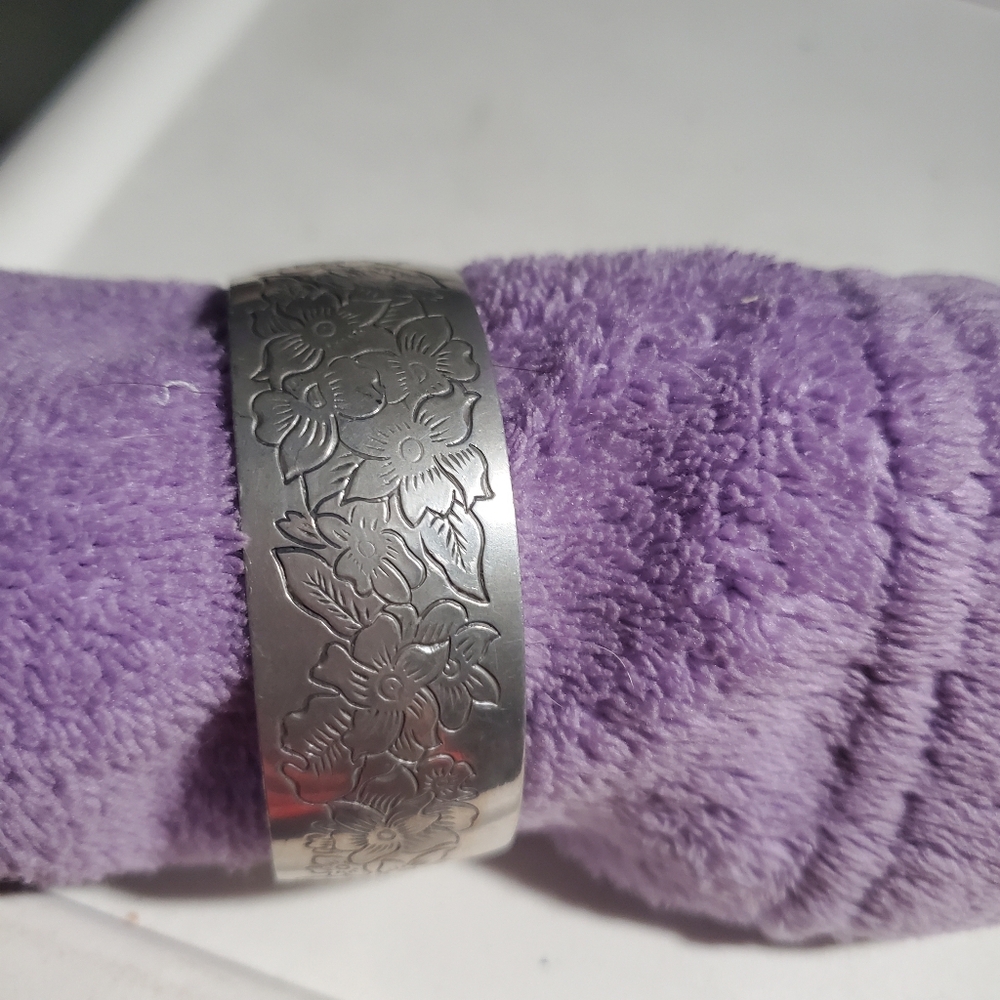 Vintage Pewter Bracelet by Kirk Stieff - Violet